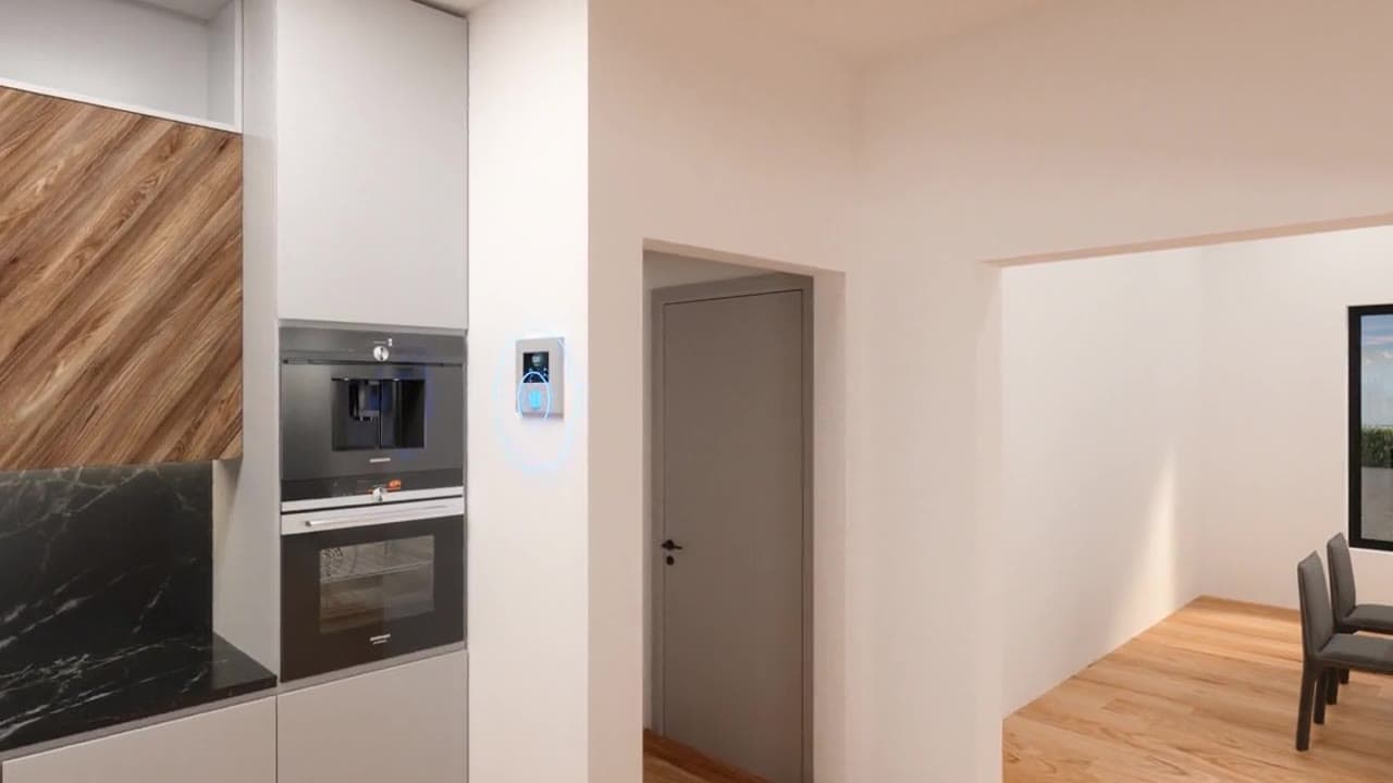 Air particles tracked room by room in a home