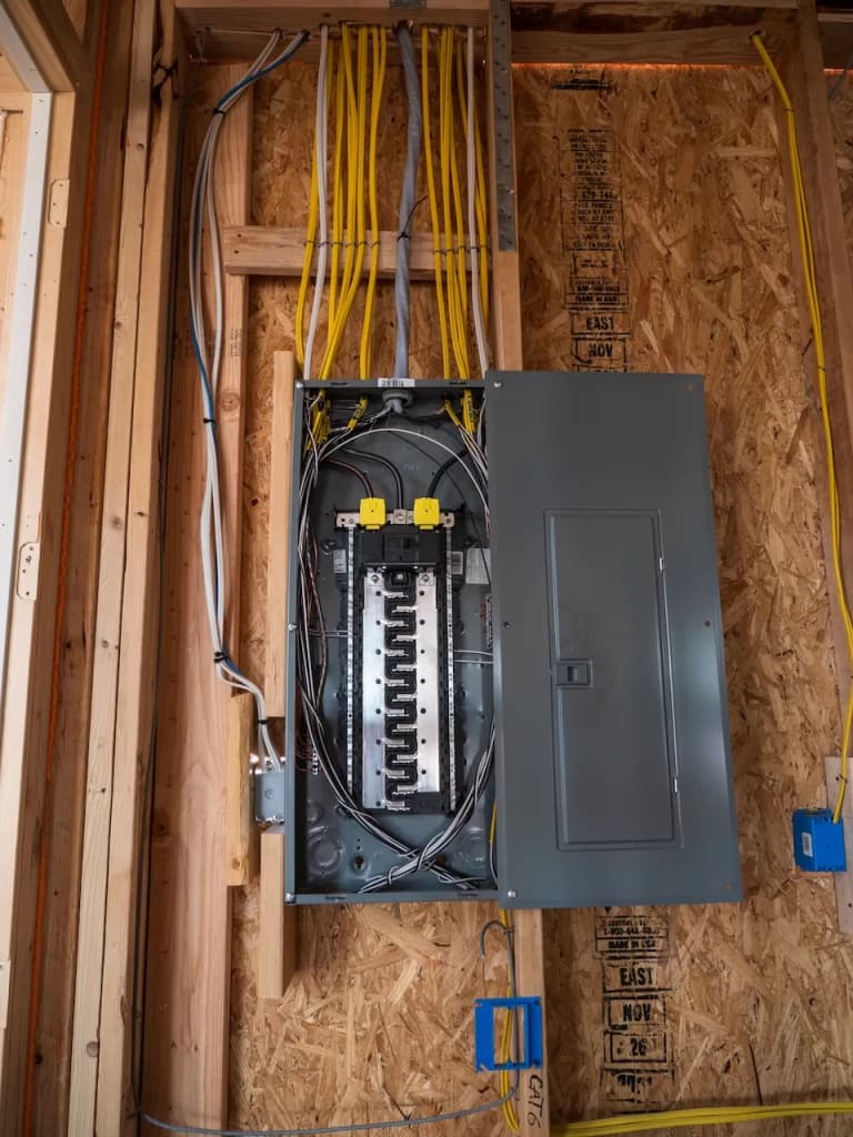 RIoT energy monitor installed at the panel